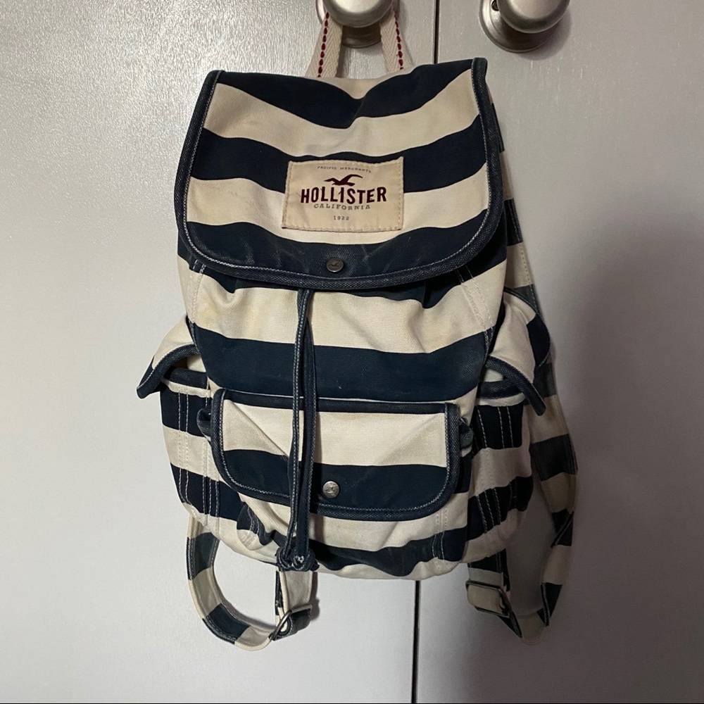 Hollister Canvas Bag Backpack